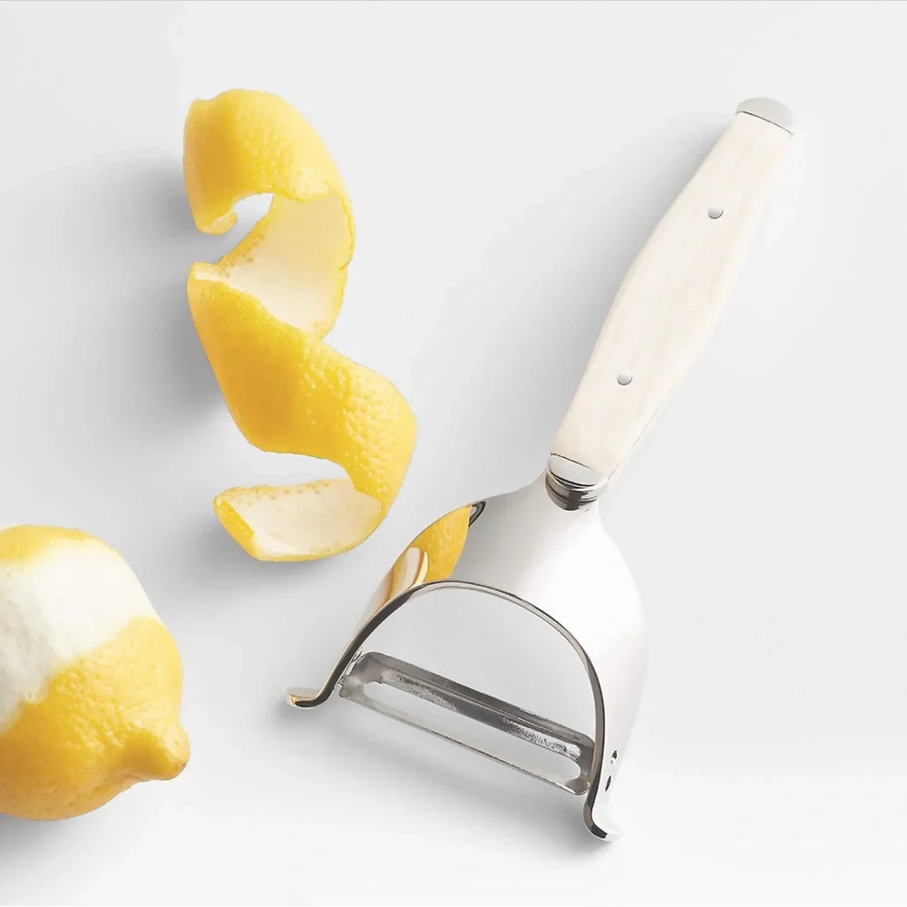 Crate & Barrel / Nara Stainless Steel Mini Y-Peeler